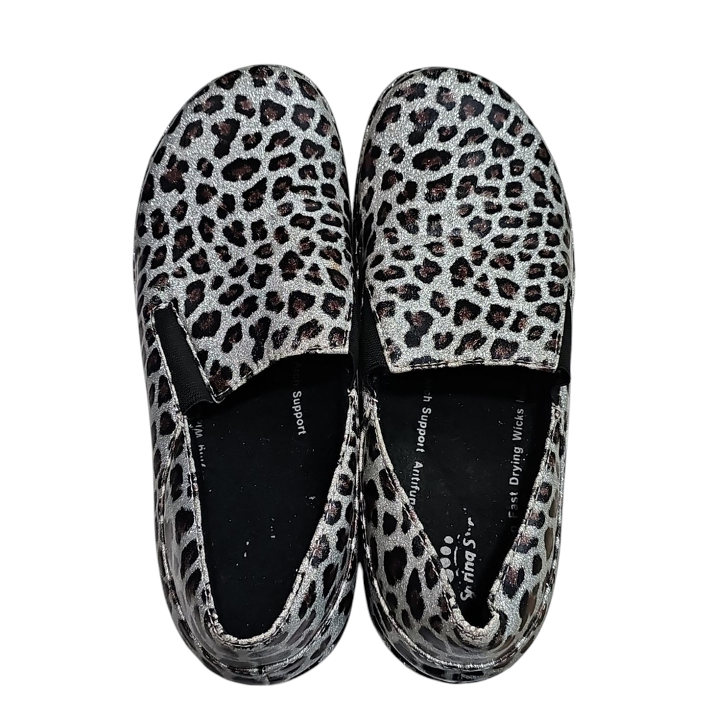 Spring Step Leopard Print Flats Size 8 - image 5